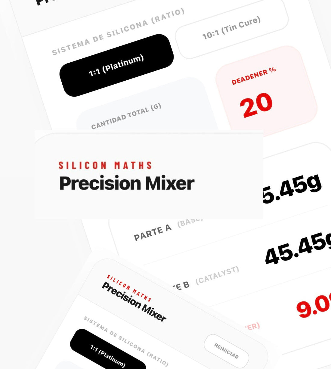 Silicone Precision Mixer