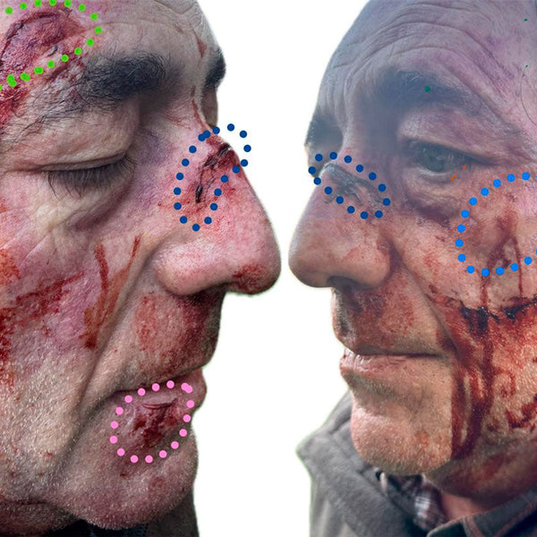 The Trauma Puzzle: Building a Character with Multiple FX Prosthetics by Bondo